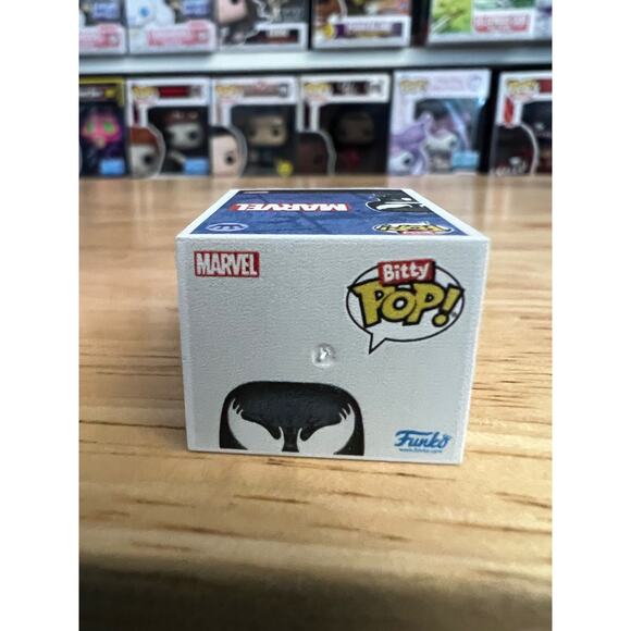 BITTY She-Venom 1-Inch Funko Pop Marvel Comics Spider-man Superhero Venom Vinyl - Picture 5 of 6